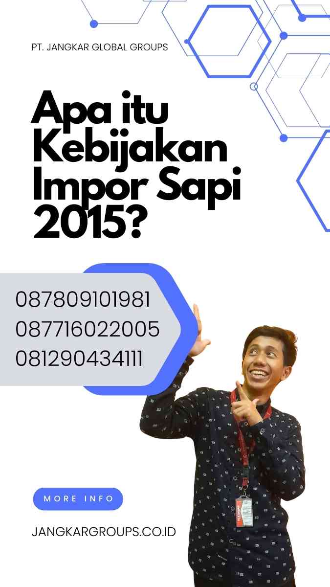 Kebijakan Impor Sapi 2015