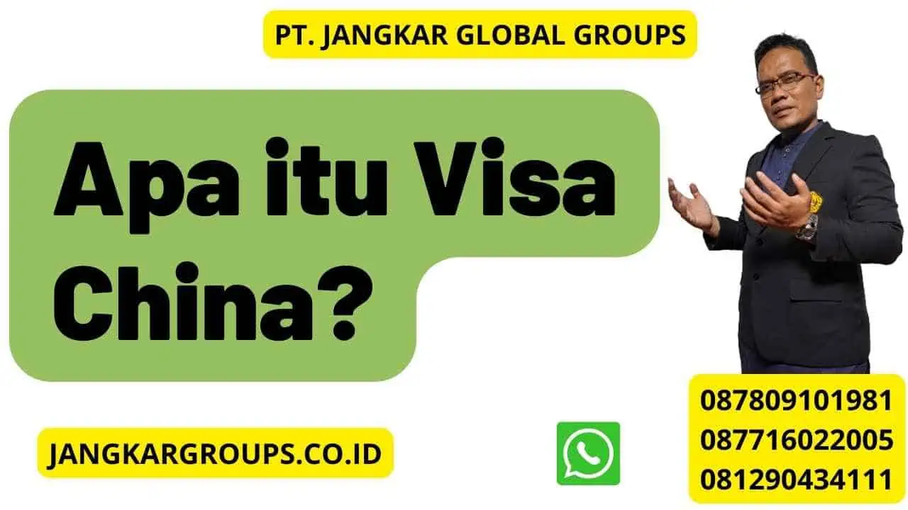 Apa itu Visa China?