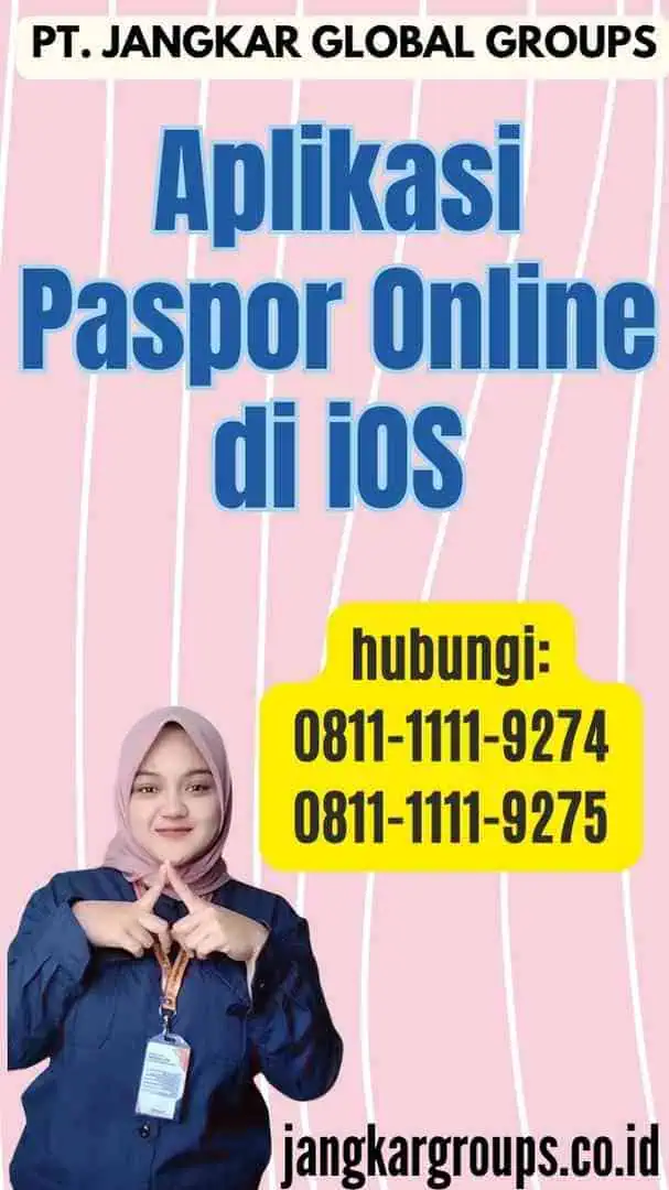 Aplikasi Paspor Online di iOS