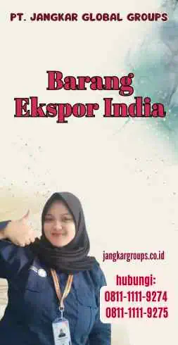 Barang Ekspor India