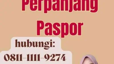 Batas Maksimal Perpanjang Paspor