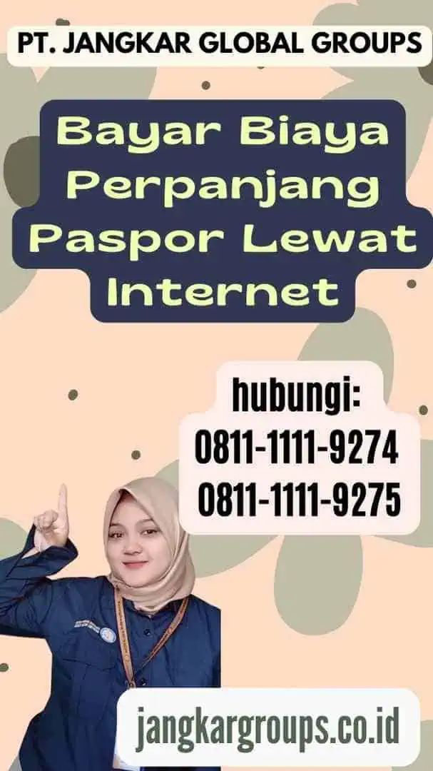 Bayar Biaya Perpanjang Paspor Lewat Internet