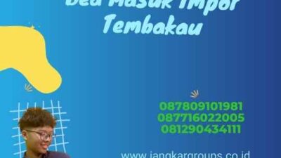 Bea Masuk Impor Tembakau