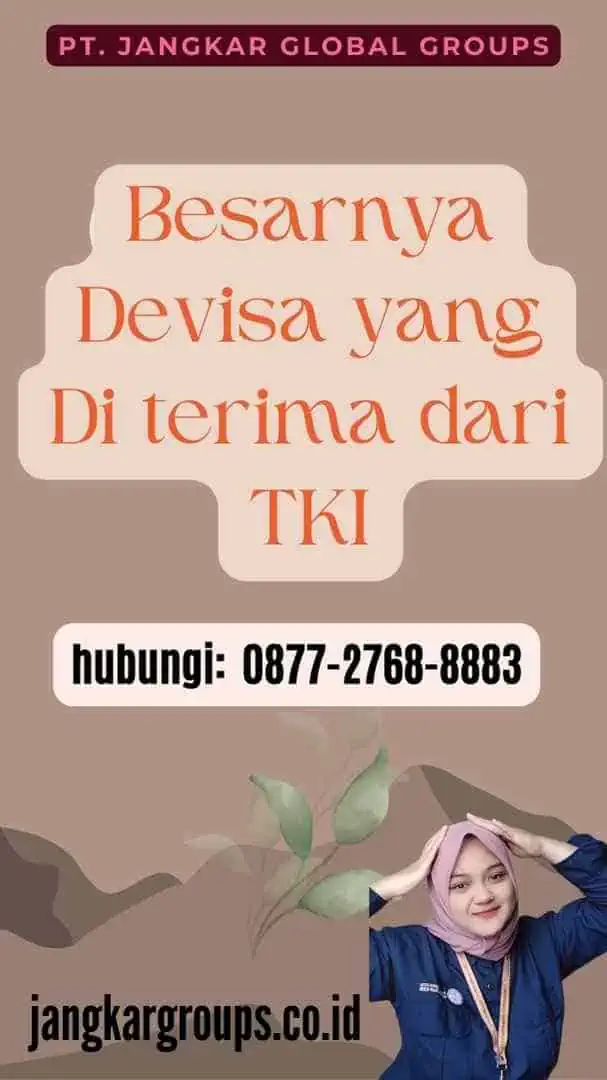 Besarnya Devisa yang Di terima dari TKI