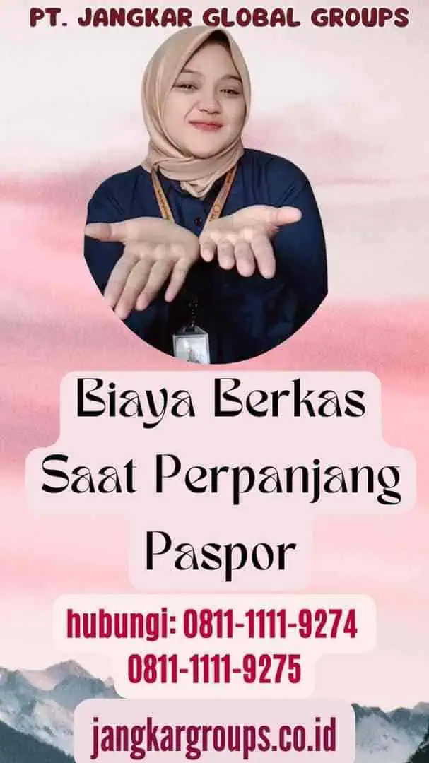 Biaya Berkas Saat Perpanjang Paspor