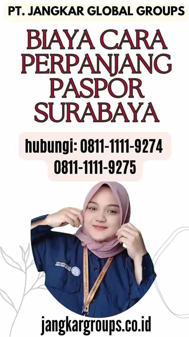 Biaya Cara Perpanjang Paspor Surabaya