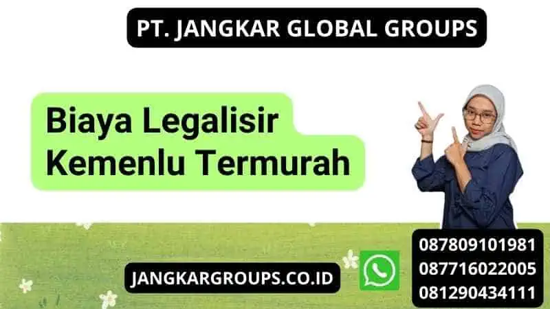 Biaya Legalisir Kemenlu Termurah