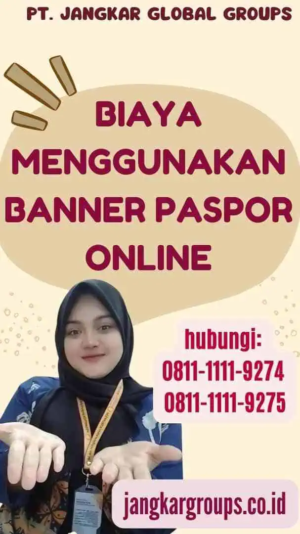 Biaya Menggunakan Banner Paspor Online