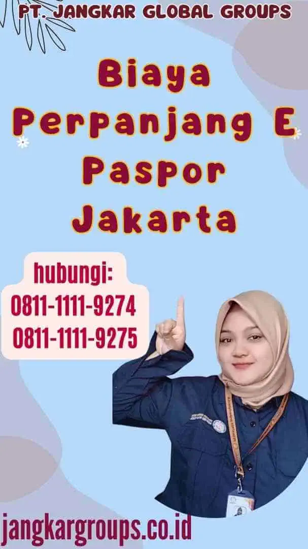 Biaya Perpanjang E Paspor Jakarta