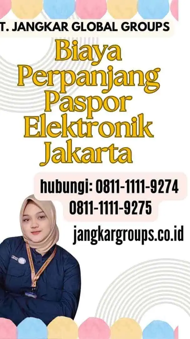 Biaya Perpanjang Paspor Elektronik Jakarta