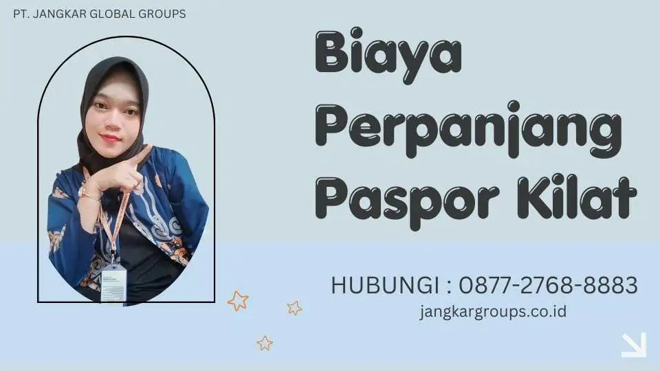 Biaya Perpanjang Paspor Kilat