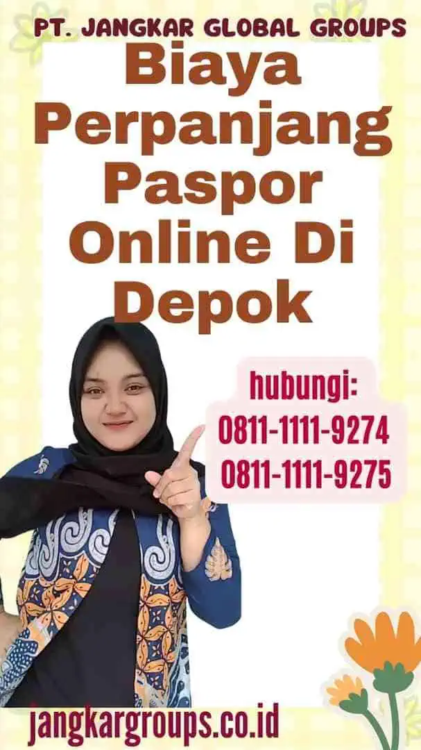 Biaya Perpanjang Paspor Online Di Depok