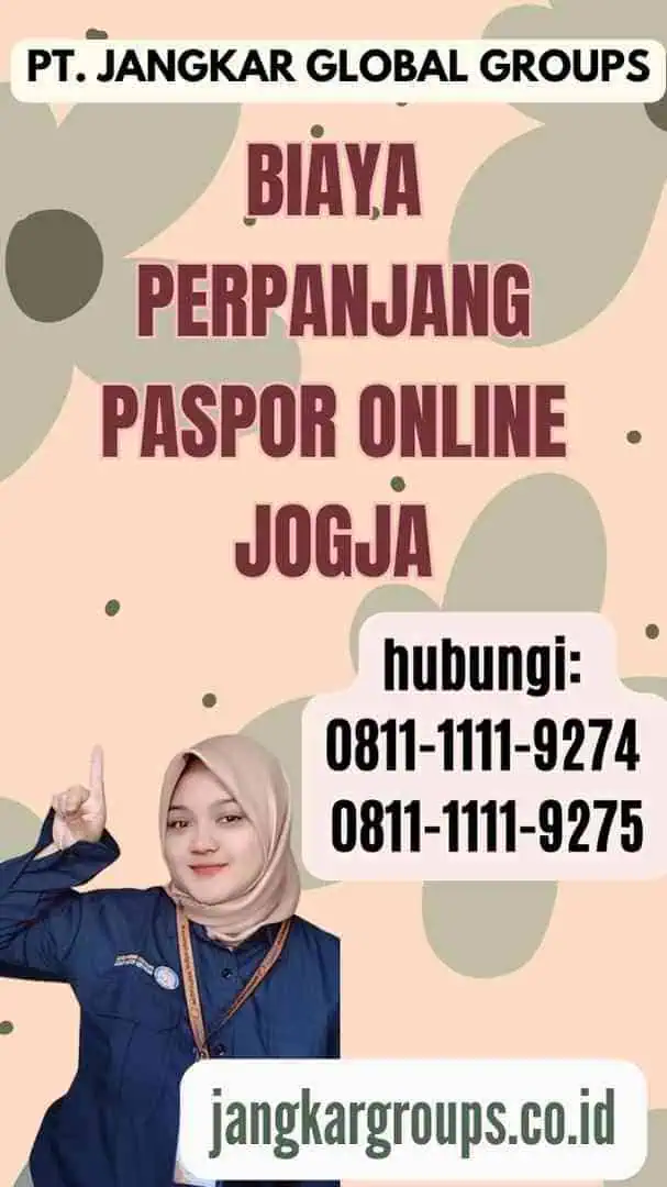 Biaya Perpanjang Paspor Online Jogja