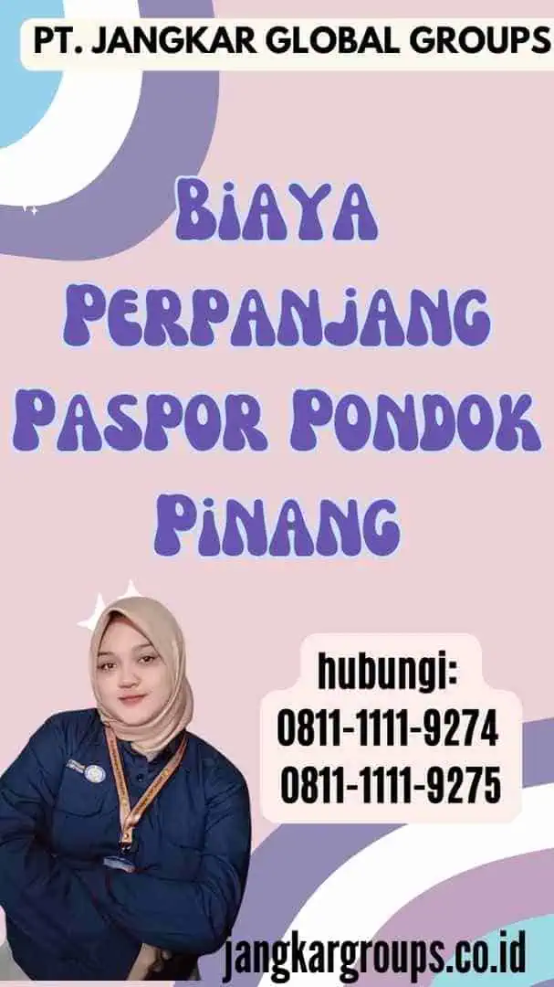 Biaya Perpanjang Paspor Pondok Pinang