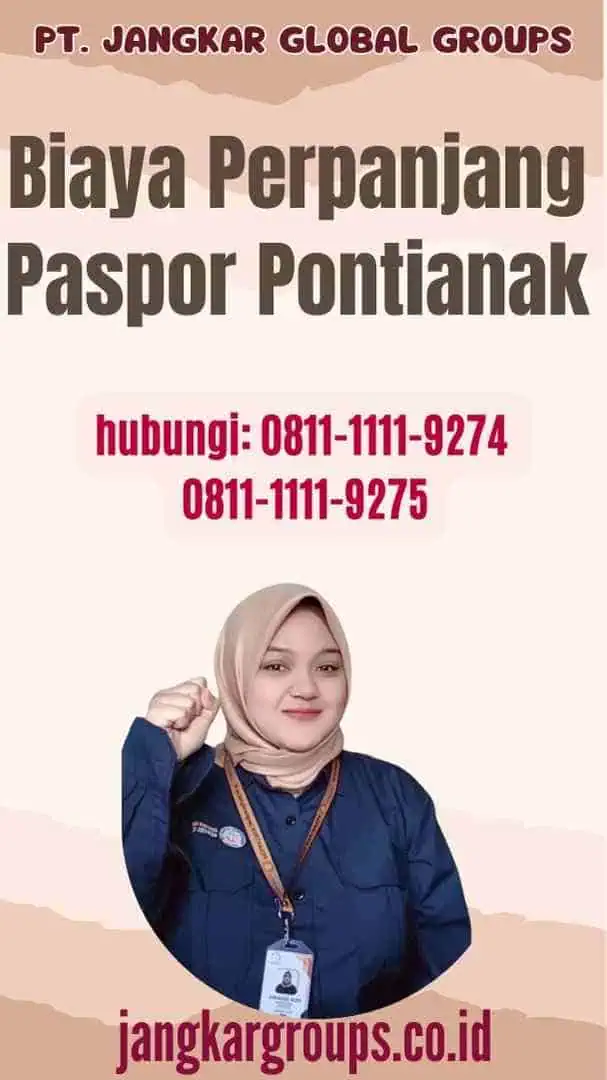 Biaya Perpanjang Paspor Pontianak