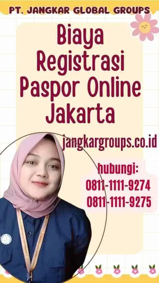 Biaya Registrasi Paspor Online Jakarta