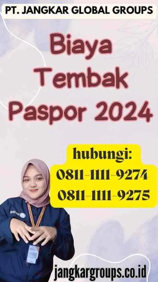 Biaya Tembak Paspor 2024