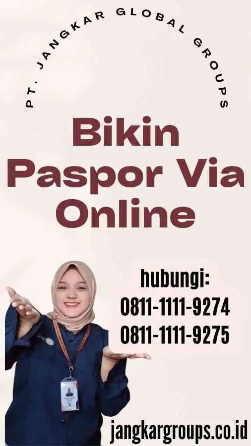 Bikin Paspor Via Online