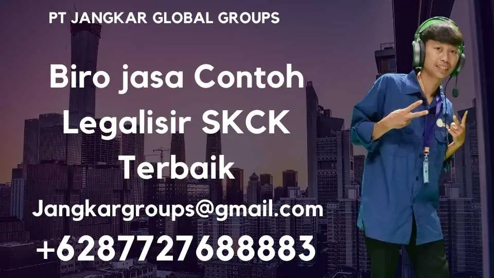 Biro jasa Contoh Legalisir SKCK Terbaik