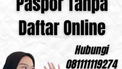 Bisakah Perpanjang Paspor Tanpa Daftar Online