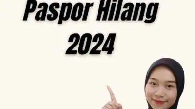 Bukti Pengambilan Paspor Hilang 2024