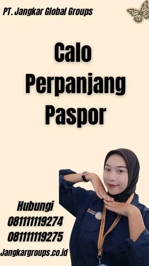 Calo Perpanjang Paspor