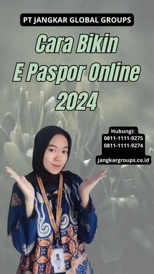 Cara Bikin E Paspor Online 2024