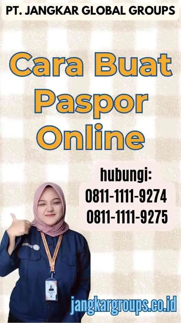 Cara Buat Paspor Online