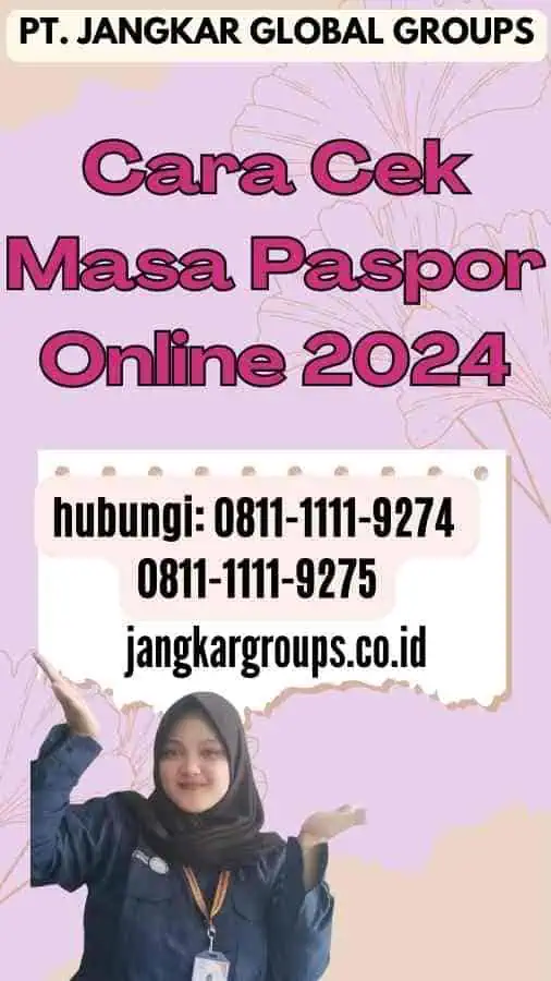 Cara Cek Masa Paspor Online 2024