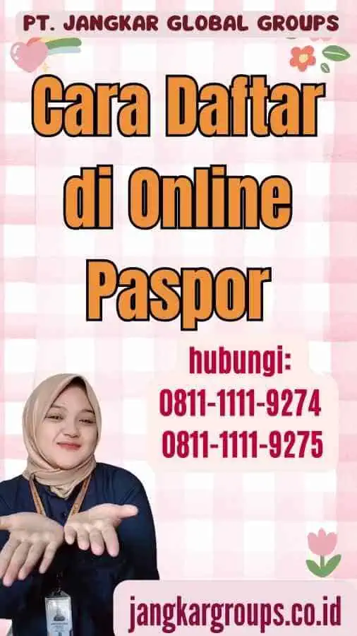 Cara Daftar di Online Paspor