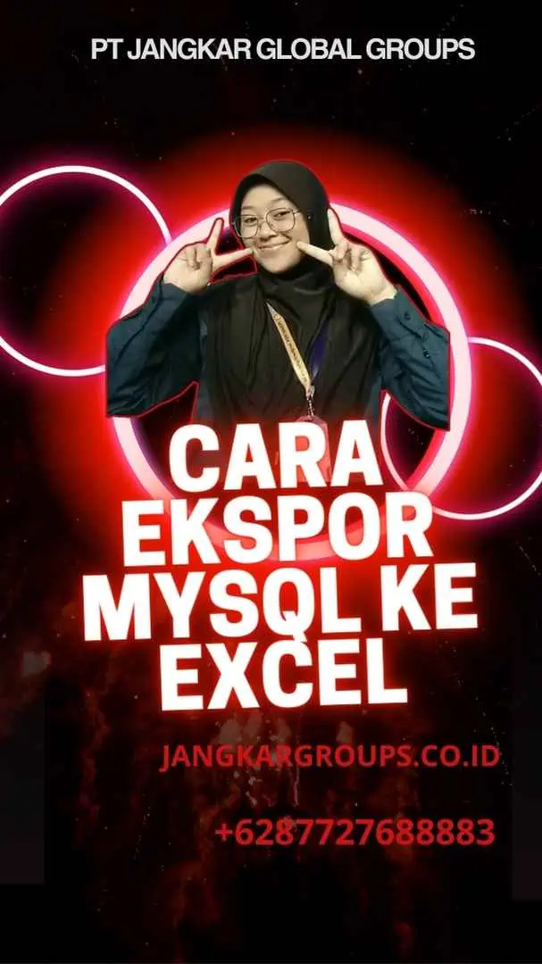 Cara Ekspor MySQL Ke Excel