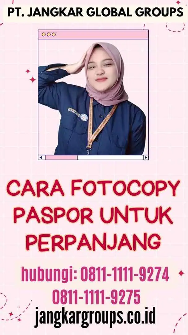 Cara Fotocopy Paspor Untuk Perpanjang