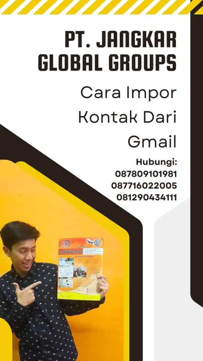 Cara Impor Kontak Dari Gmail