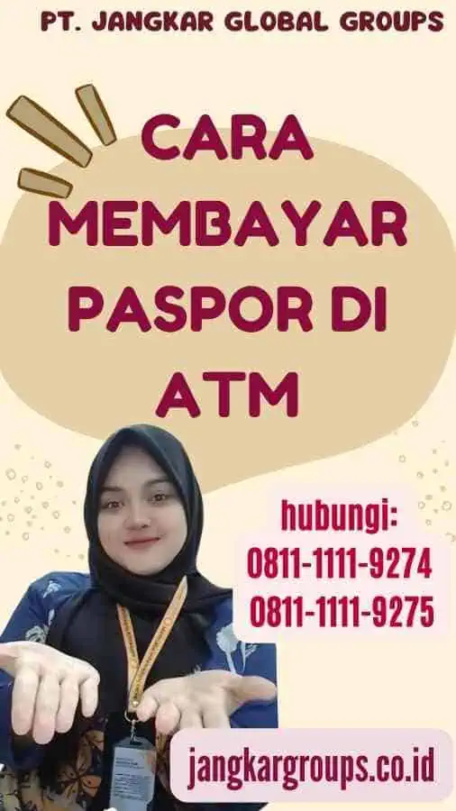 Cara Membayar Paspor Di Atm