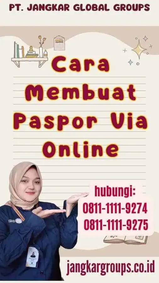 Cara Membuat Paspor Via Online