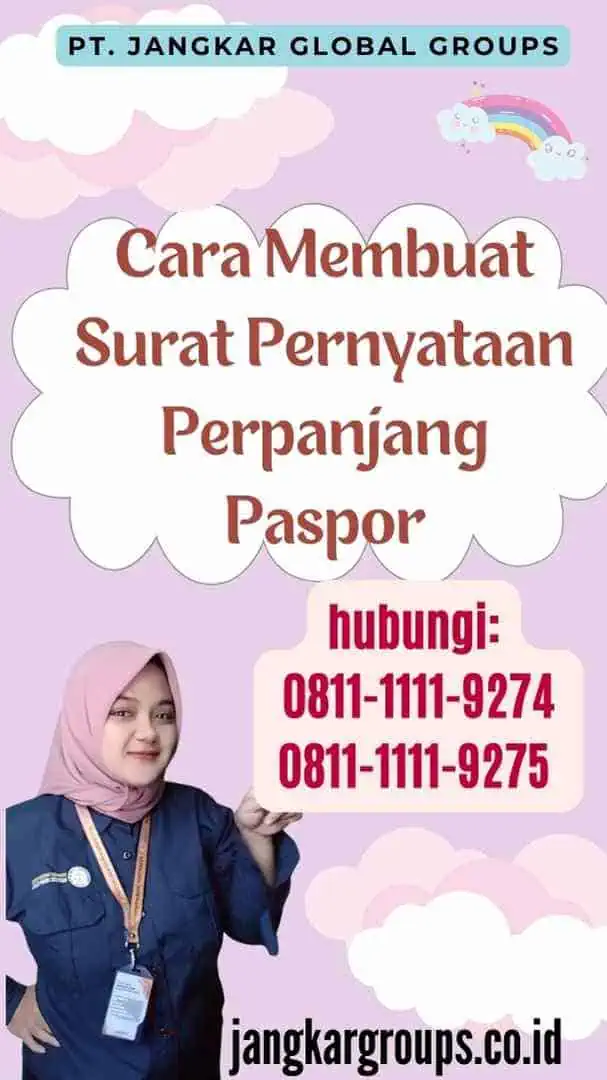 Cara Membuat Surat Pernyataan Perpanjang Paspor