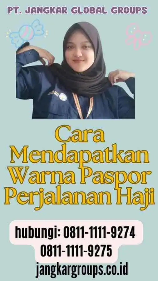 Cara Mendapatkan Warna Paspor Perjalanan Haji