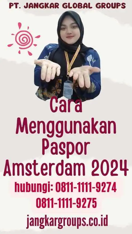 Cara Menggunakan Paspor Amsterdam 2024