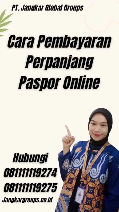 Cara Pembayaran Perpanjang Paspor Online