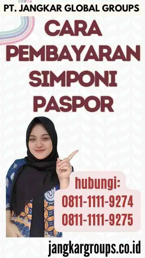 Cara Pembayaran Simponi Paspor