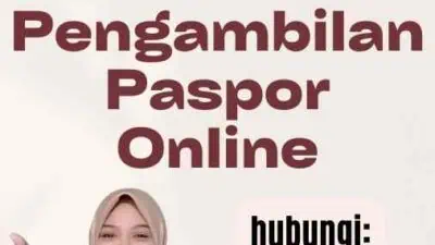 Cara Pengambilan Paspor Online