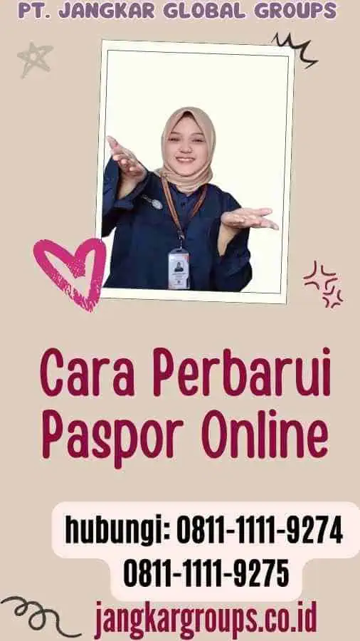 Cara Perbarui Paspor Online