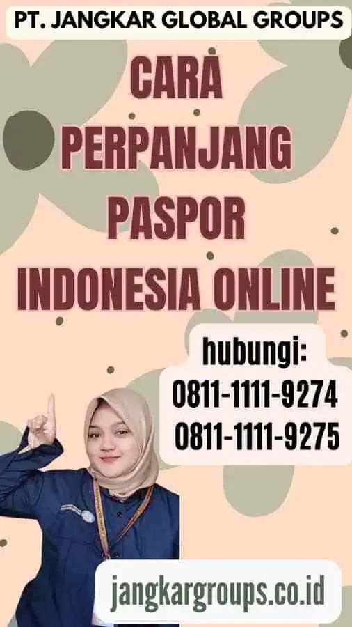 Cara Perpanjang Paspor Indonesia Online