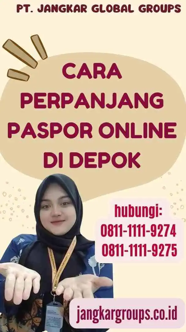 Cara Perpanjang Paspor Online Di Depok