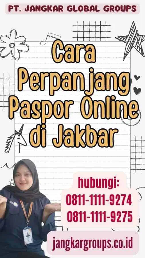 Cara Perpanjang Paspor Online di Jakbar