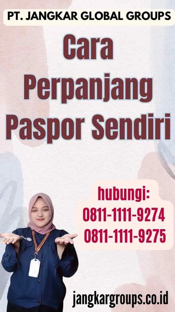 Cara Perpanjang Paspor Sendiri