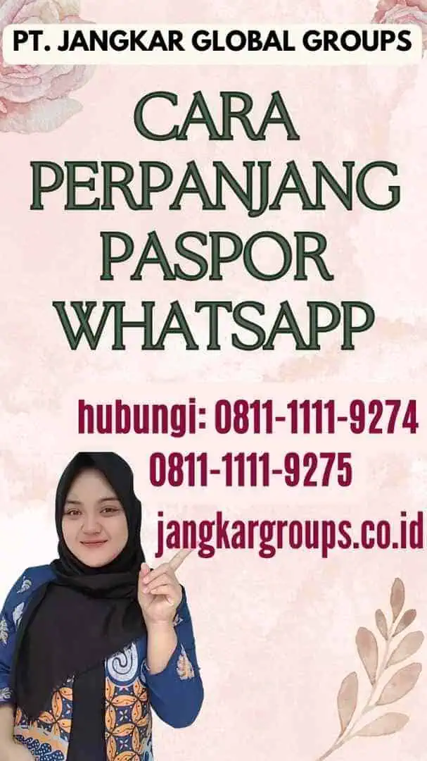 Cara Perpanjang Paspor Whatsapp