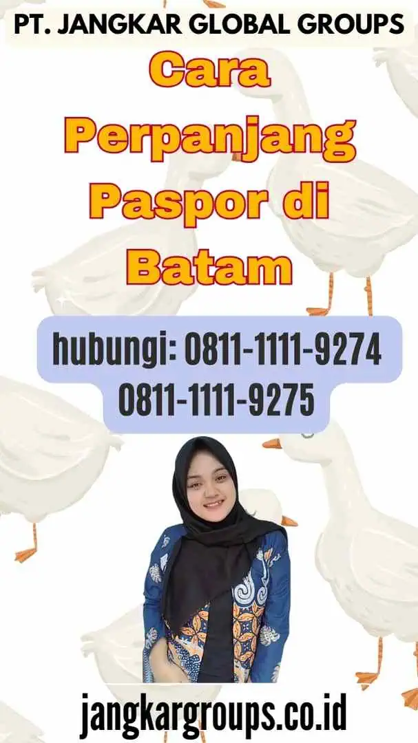 Cara Perpanjang Paspor di Batam