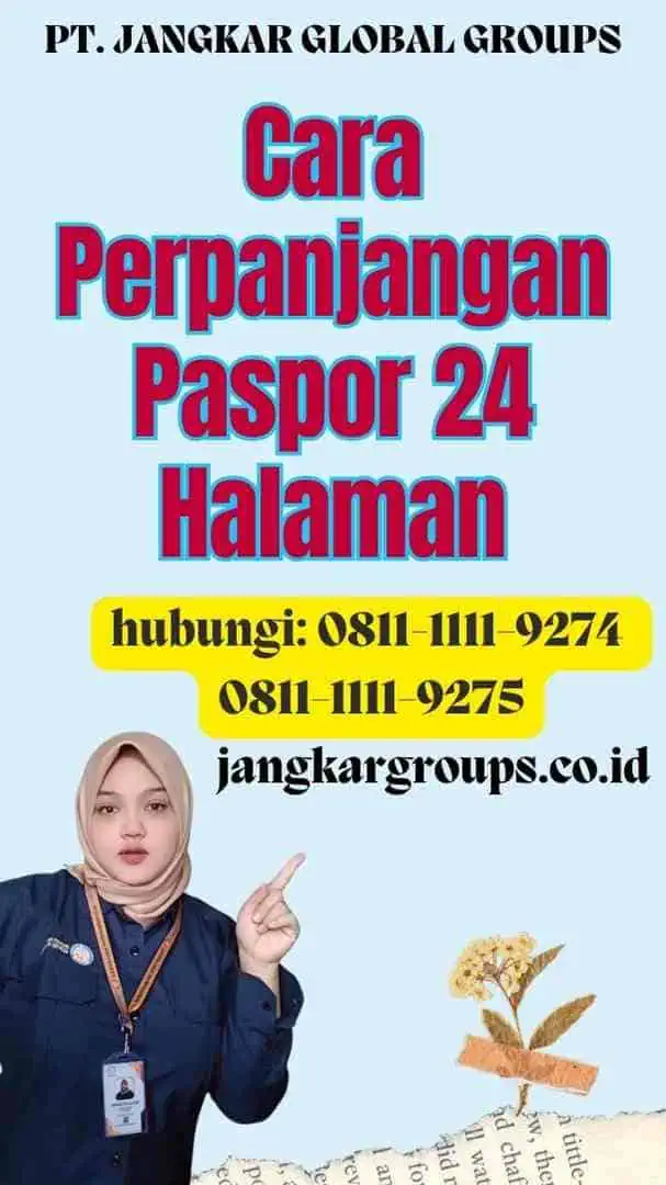 Cara Perpanjangan Paspor 24 Halaman