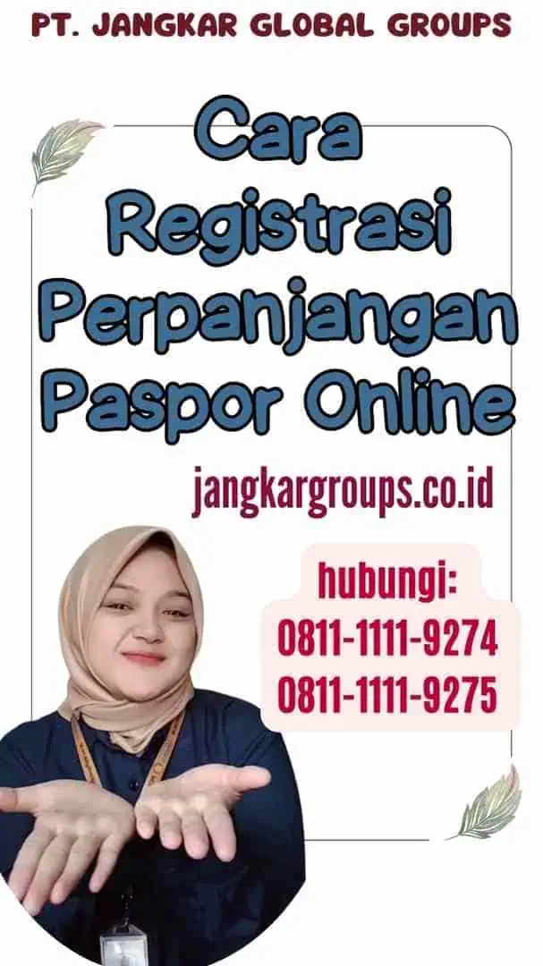 Cara Registrasi Perpanjangan Paspor Online